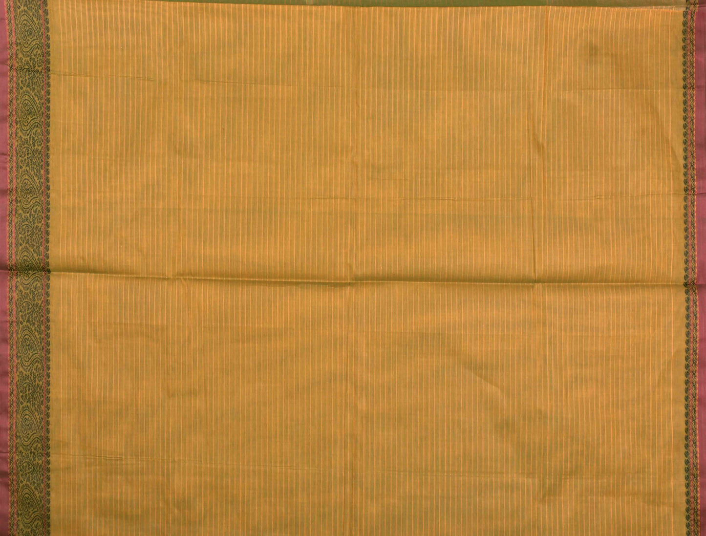 Light Green Pure South Cotton Mango Butta Fancy Border Saree