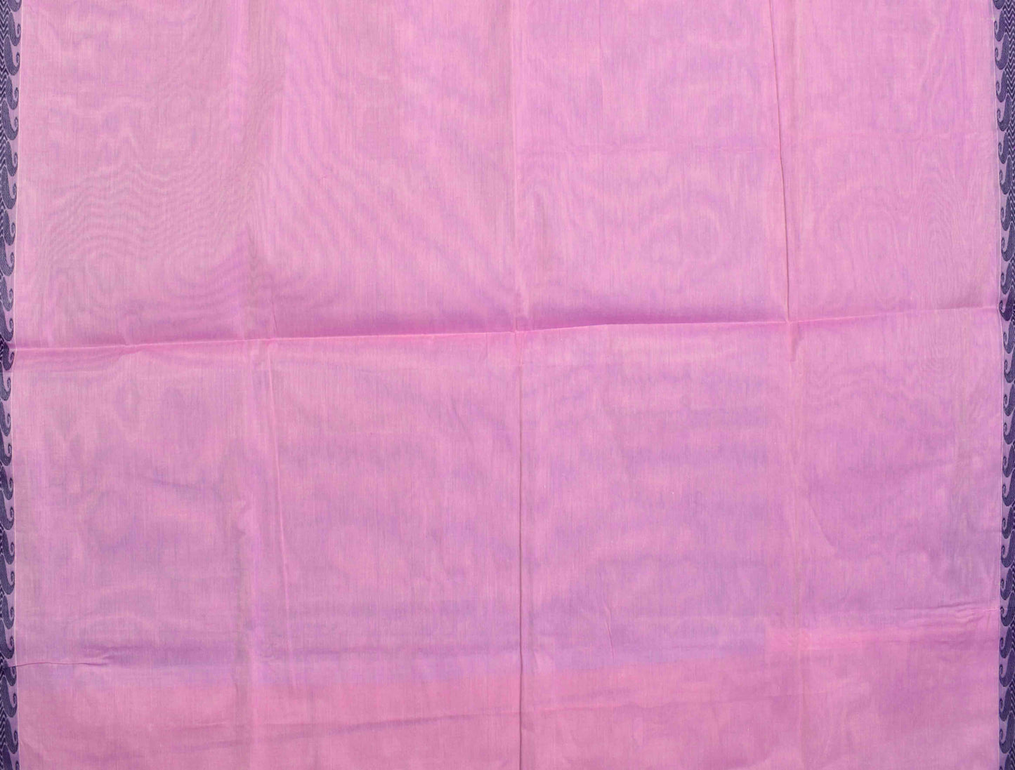 Pink Pure South Cotton Small Border Fancy Butta Saree