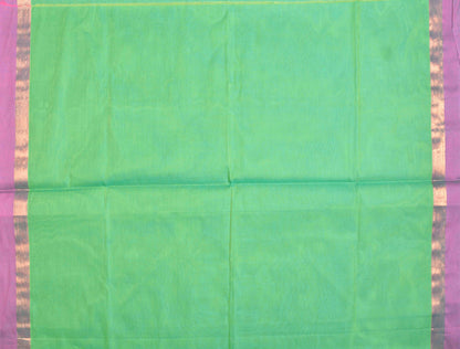 Light Green Cotton Pure South Cotton Traditional Butta Rich Pallu Saree