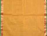 Yellow Pure South Cotton Multi Thread Butta Rich Pallu Saree