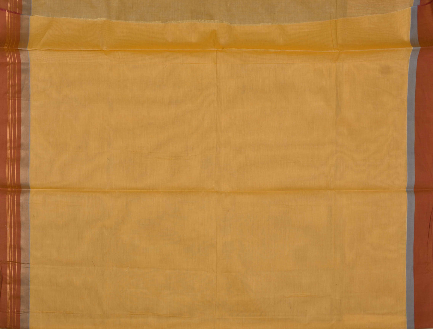 Yellow Pure South Cotton Mango Rich Pallu Saree