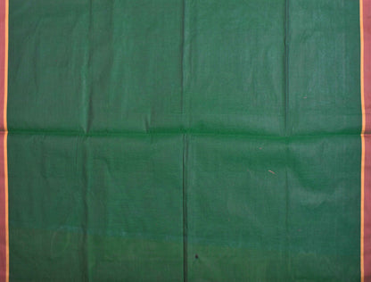 Green Pure South Cotton Traditional Tower Butta Fancy Pallu Saree