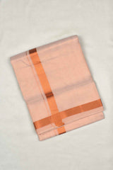 Copper Tissue Traditional Copper Border Mens Dhoti