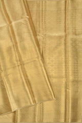 Dark Tissue  Golden Jaal Pattern Pallu Saree