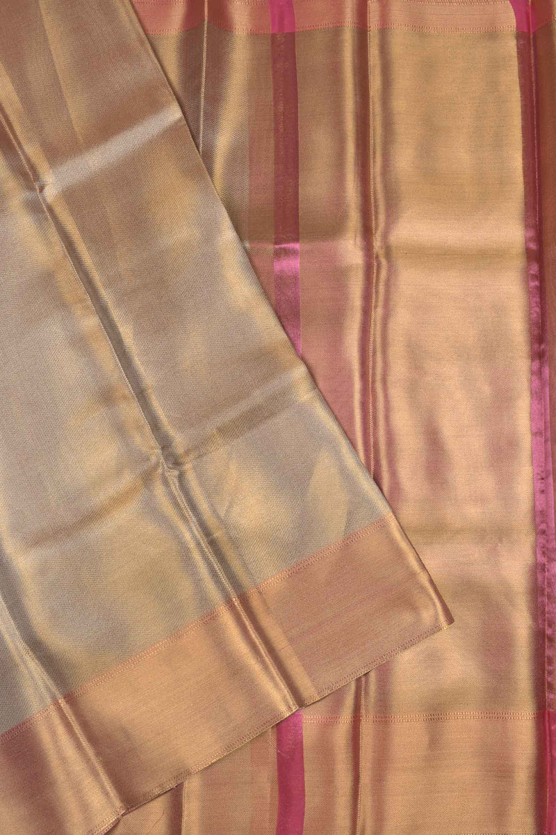 Golden Pink Fancy Design Celebrity Inspired Saree