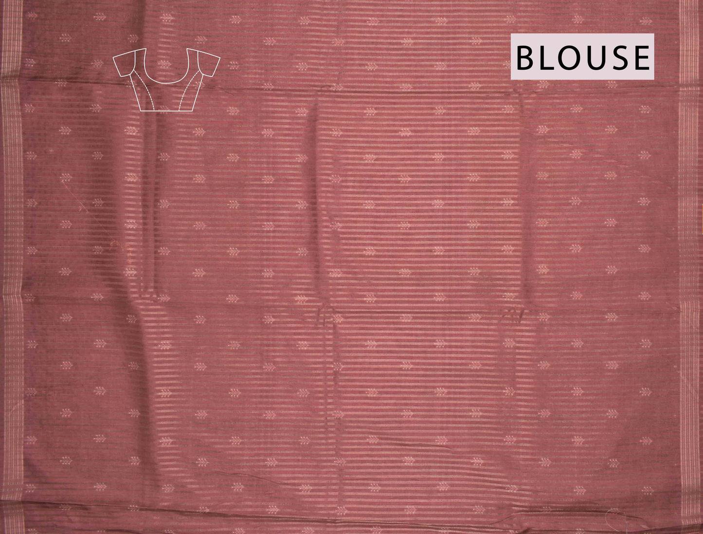 Sandal Semi Tussar MidLine Warli Printed Warli Pallu Saree