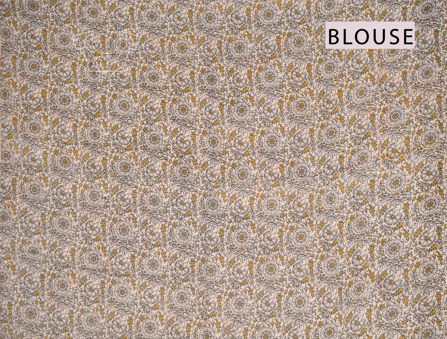 Red Kalamkari Pure Cotton Warli Print Peacock Elephant Pallu Saree