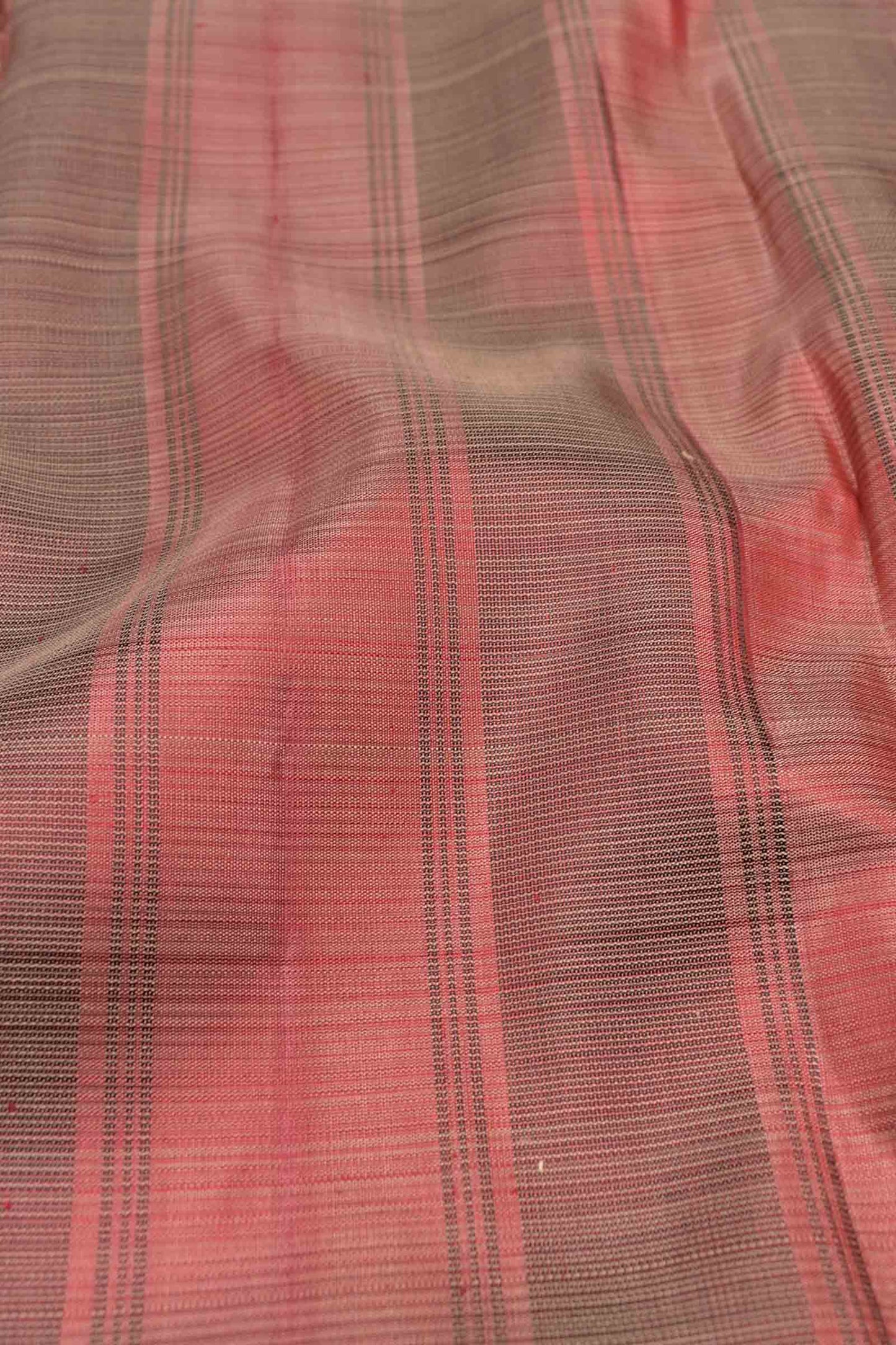 Maroon Light Weight Pure Silk All Over Zari Line Saree NAA127