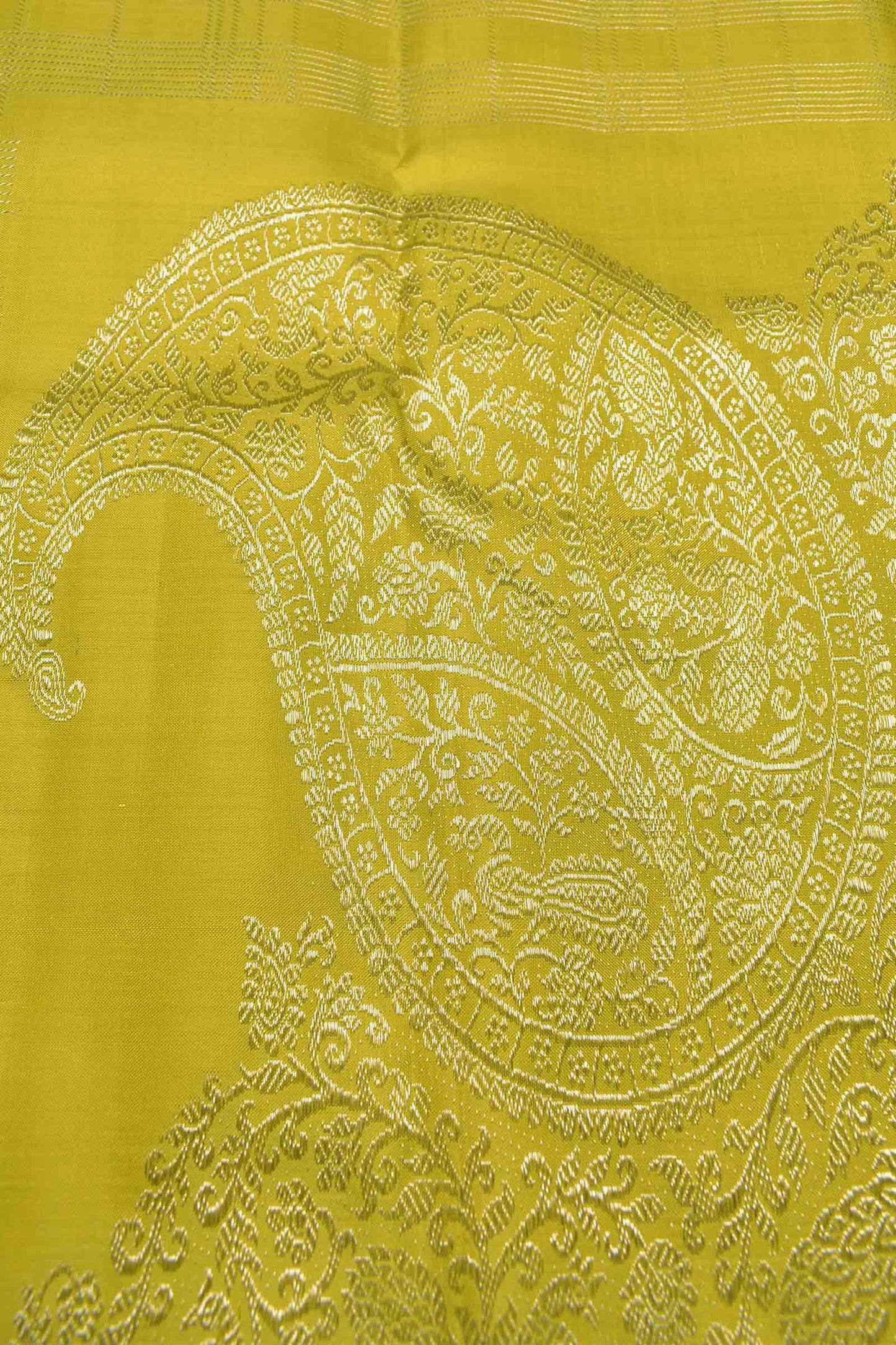 Light Green Light Weight Pure Silk Floral Mini Zari Lines Print Zari Border Saree NAA147