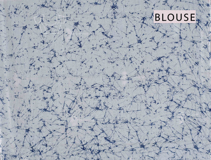 Blue Jaipur Cotton Spring Floral Printed Saree