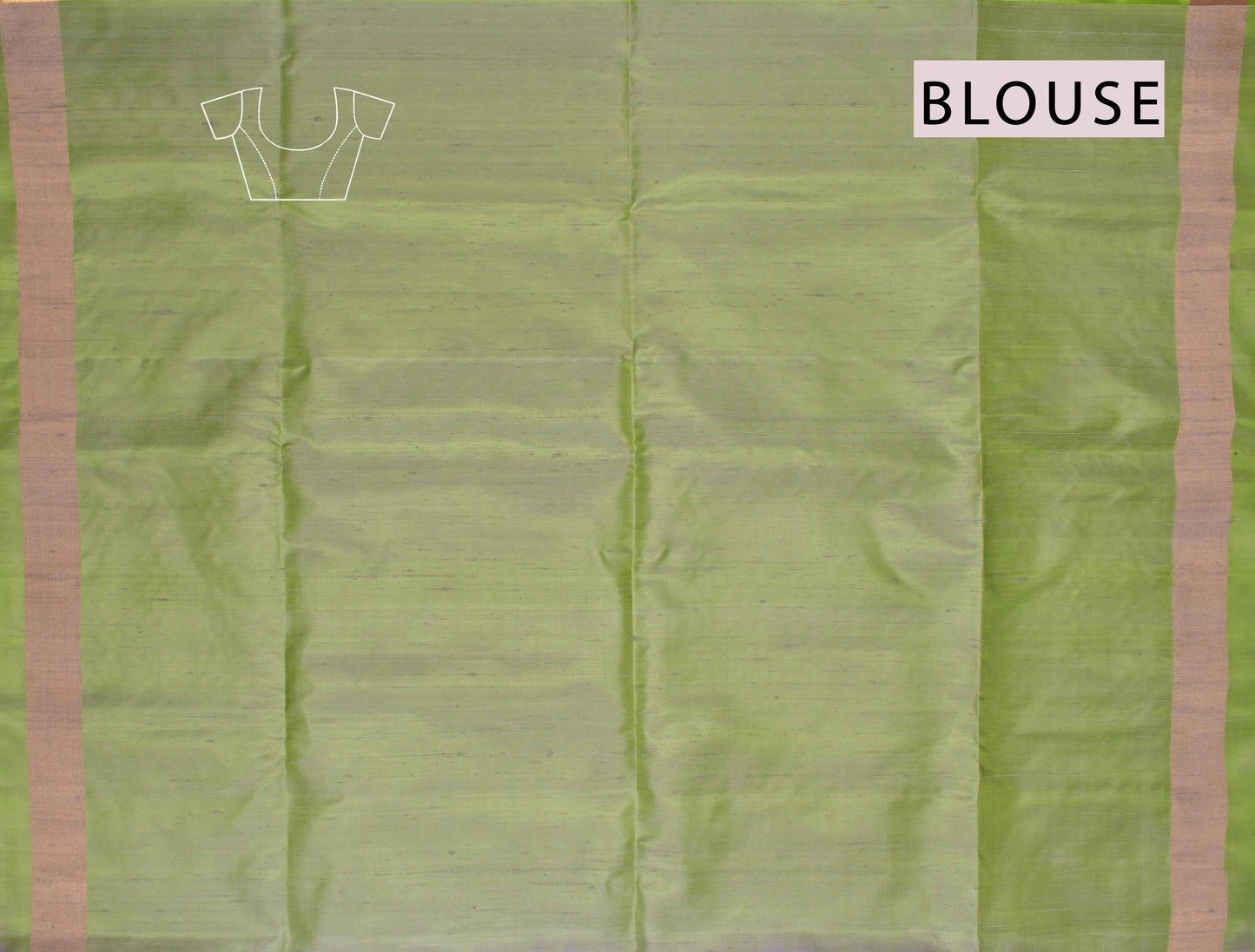 Violet Pure Soft Silk Butta Zari Border Green Fancy Pallu Saree NAA196