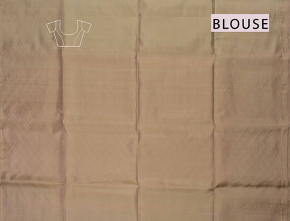 Turquoise Blue  Pure Soft Silk Fancy Butta Dark Sandal Border Pallu Saree NAA188