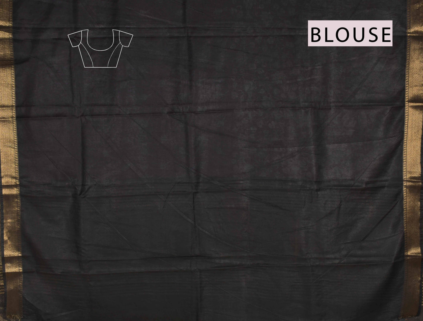 Violet Bengal Cotton Rhythms of Sea Zari Pallu Saree