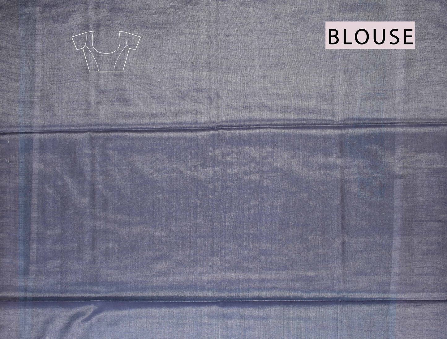 Pink Semi Linen Dots and Darts Tissue Style Saree