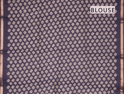 Pink Cotton Kalamkari Lotus Printed Saree