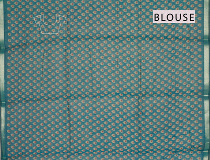 Burgundy Fancy Printed Cotton Patola Style Pallu Saree