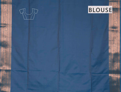 Pink Zari Vairaoosi Lines  Butta Zari Border Pallu Semi Soft Silk Saree