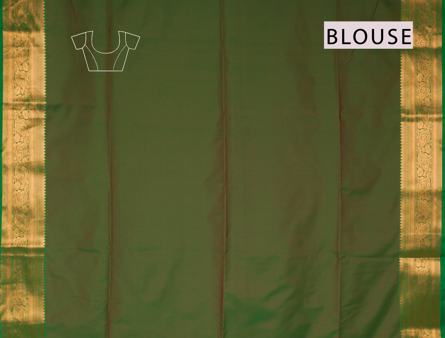 Yellow Zari Vairaoosi Lines  Butta Zari Border Pallu Semi Soft Silk Saree