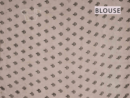 Violet Kalamkari Pure Cotton Folk Scenes Border Saree