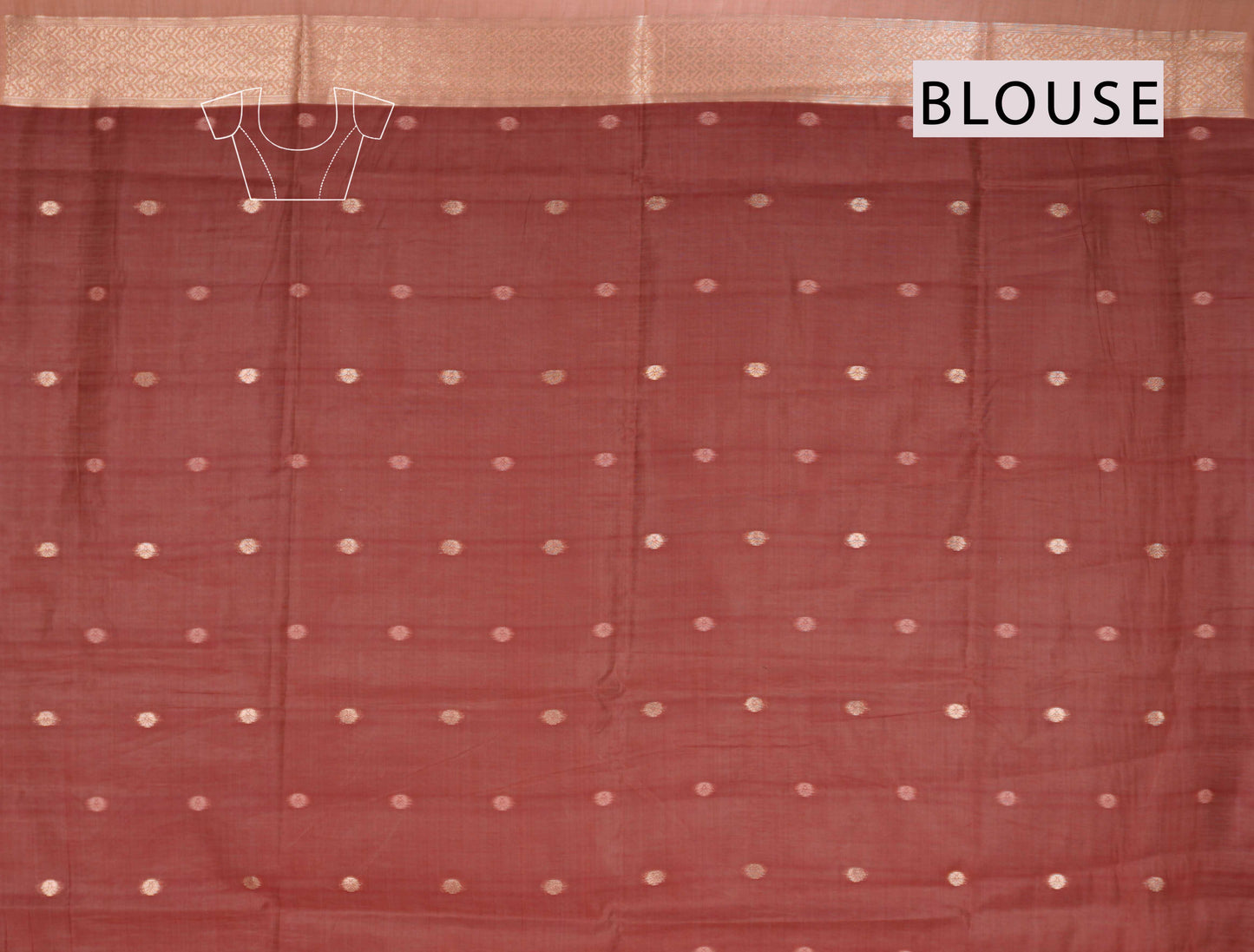 Light Pink Soft Bengal Cotton Bird Trail Pallu Zari Border Saree