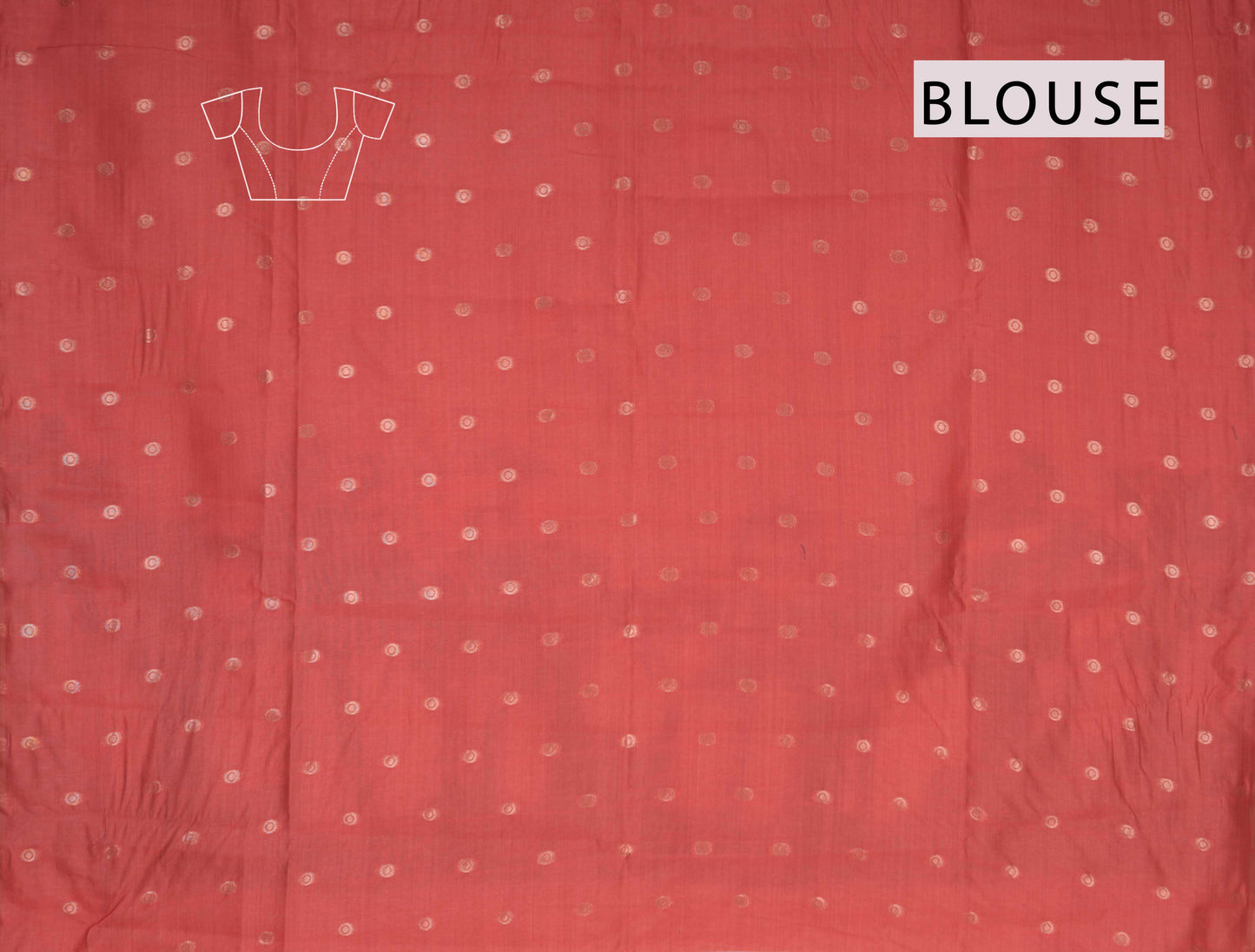 Light Pink Soft Bengal Cotton Tulip Garden Saree