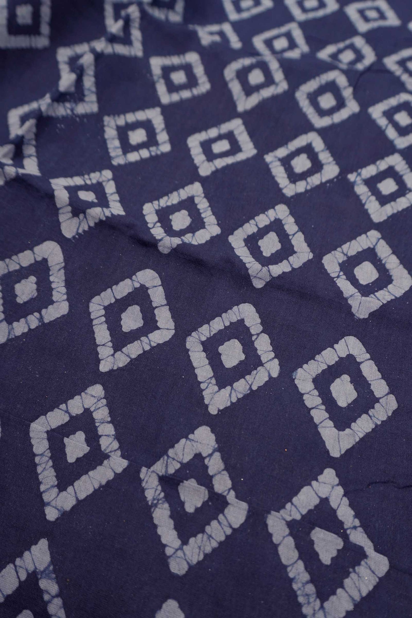 Blue Pure Sungudi Cotton Ratna Maala Mango Zari Border Saree