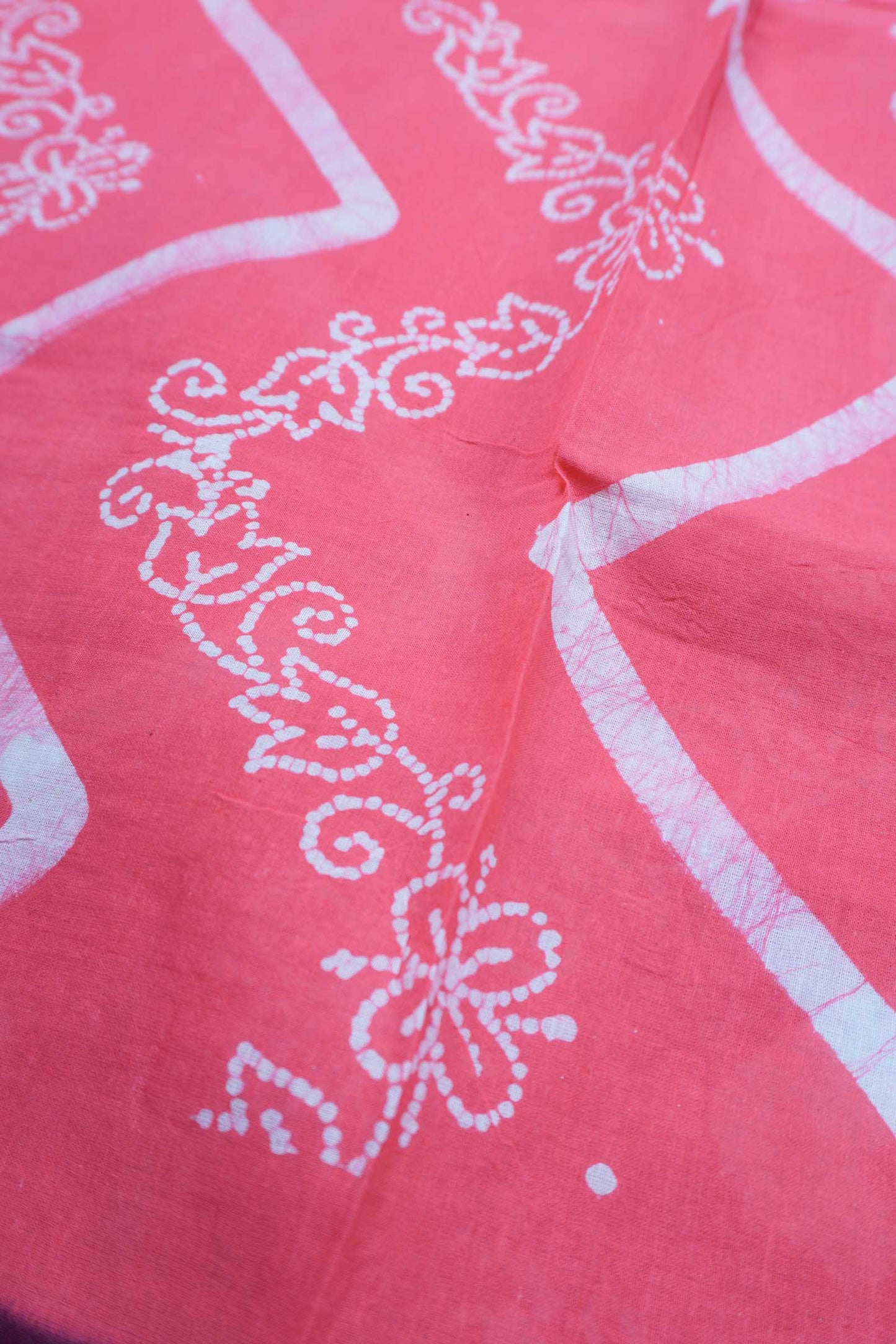Pink Pure Sungudi Cotton Chevron Stripes Zari Mango Border Saree