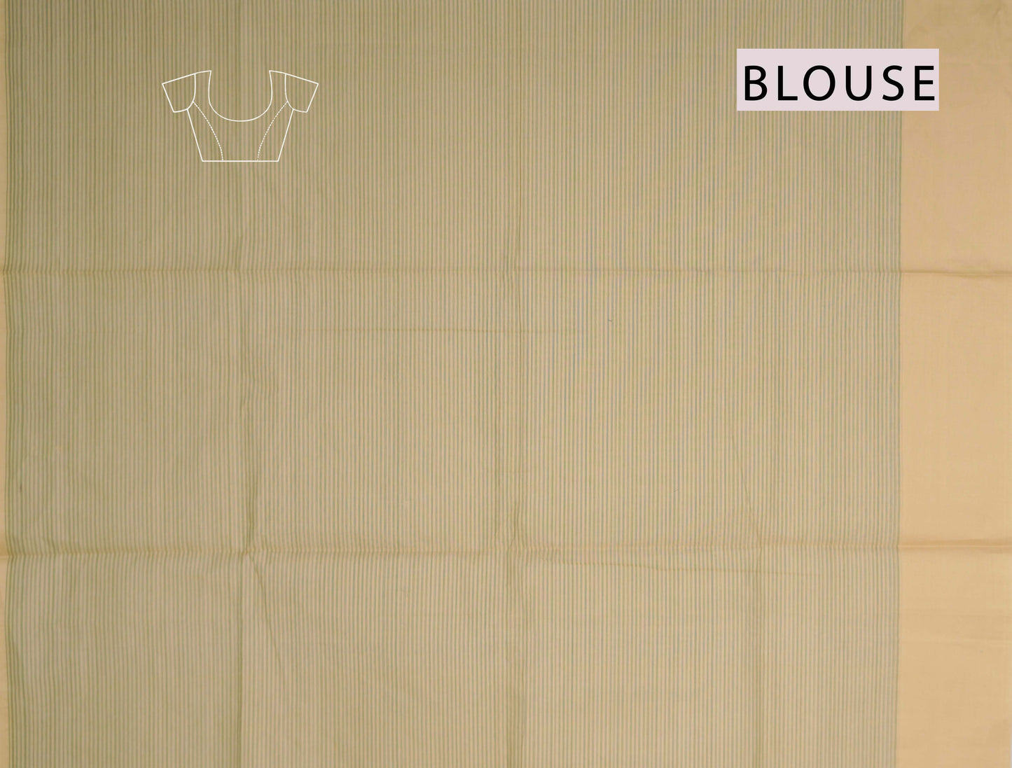 Green Pure South Cotton Mini Checks Annam Border Saree