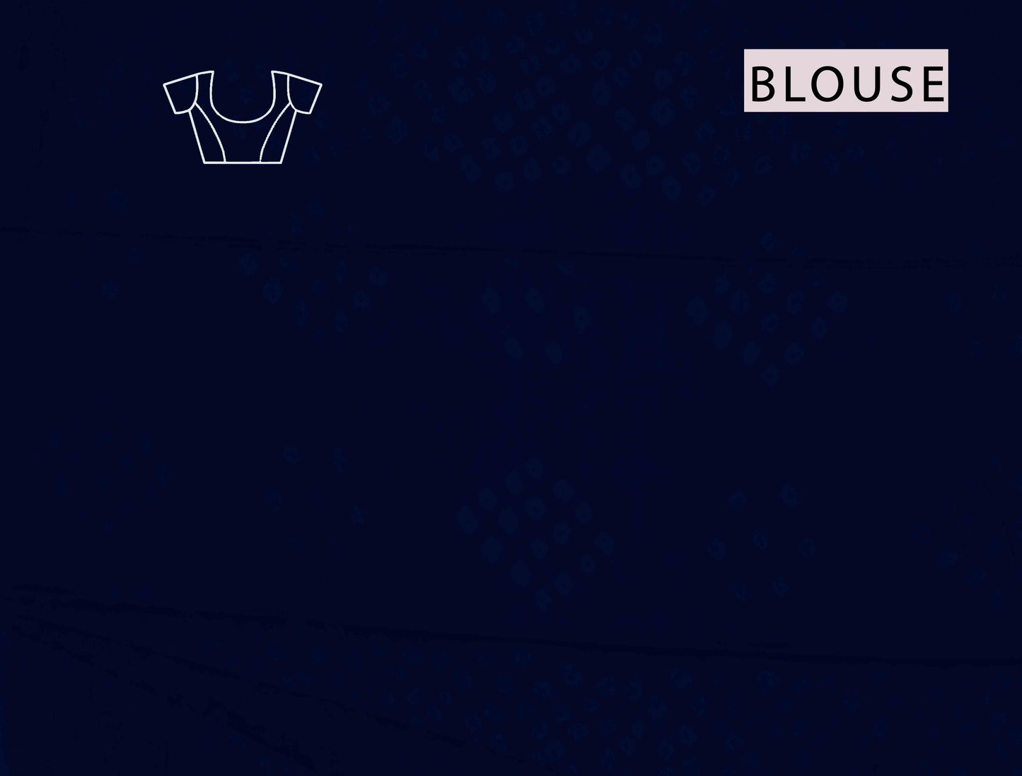 Blue on Blue Jaipur Cotton Shibori Style Cotton Saree