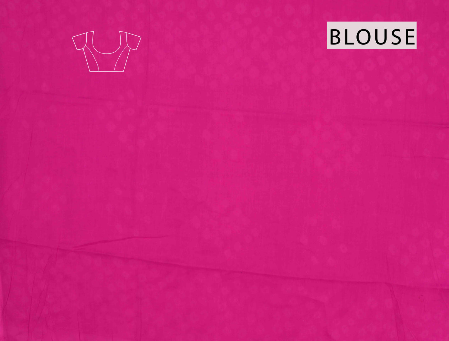 Pink on Pink Shibori Printed Jaipur Cotton Saree